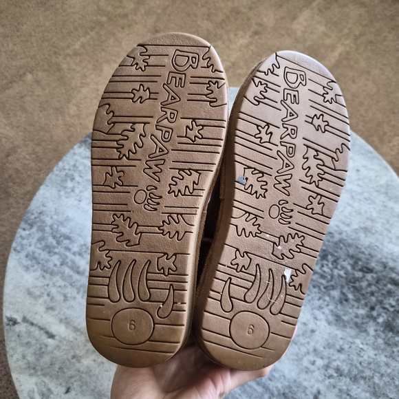 Bearpaw Emma Short Boots • Classic Brown Suede Shearling Lined Winter Boots • 6 - Picture 5 of 7